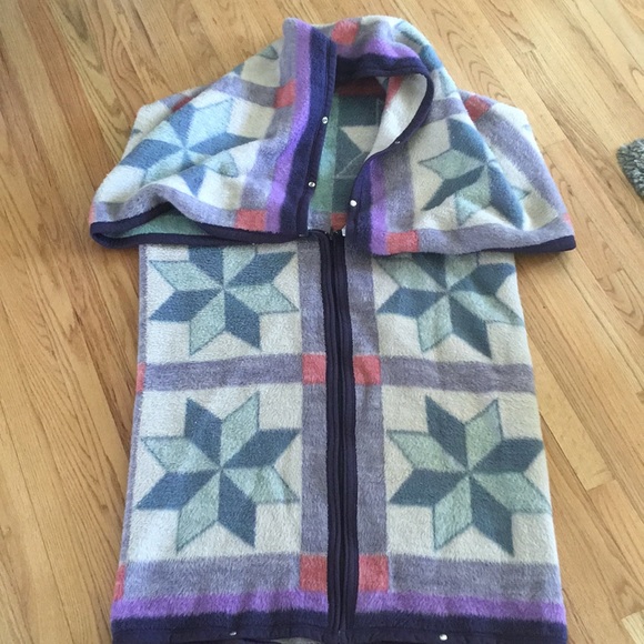 Biederlack Bedding Vintage Biederlack Stadium Blanket Cuddle Wrap Poshmark